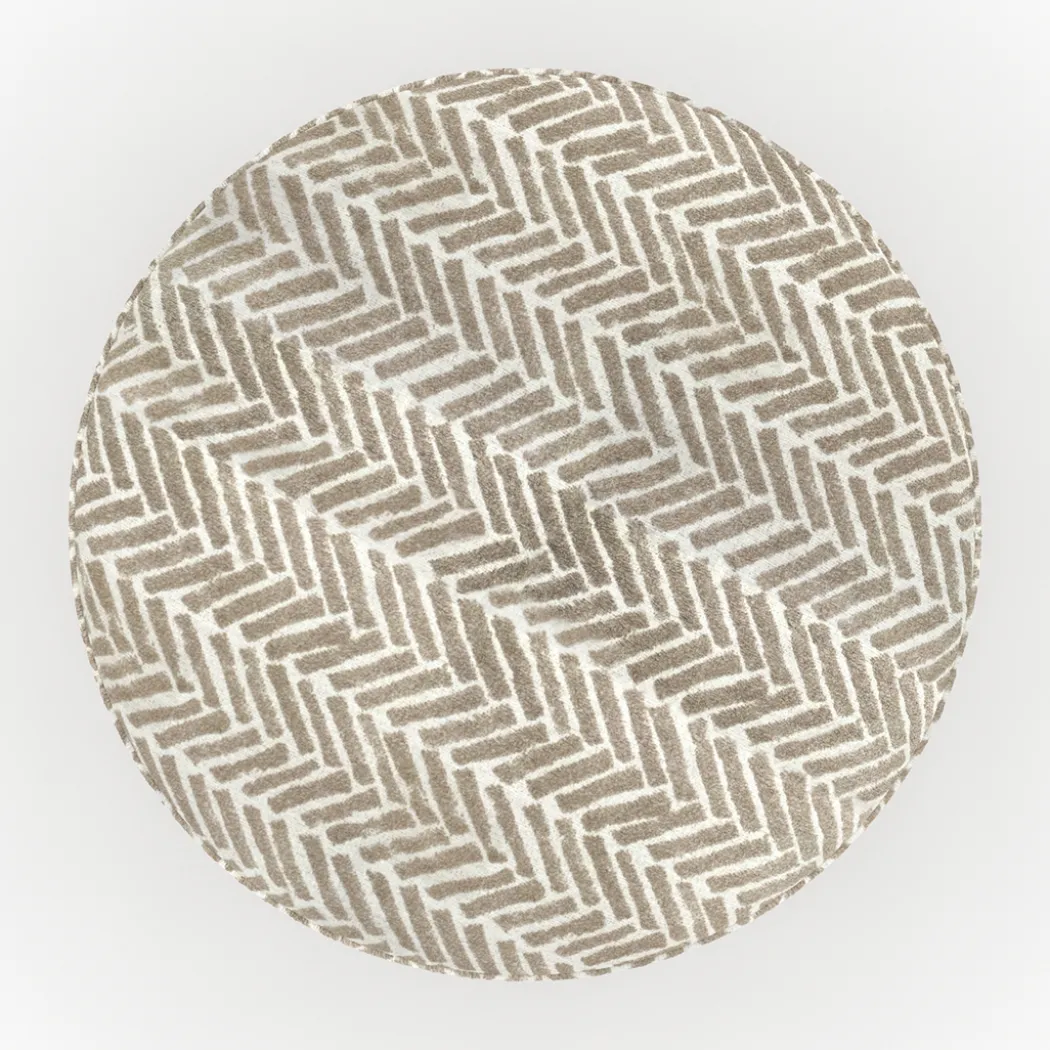 Passageway Round Cocktail Ottoman