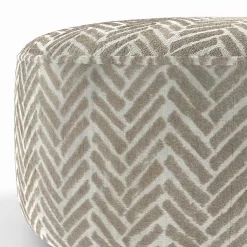 Passageway Round Cocktail Ottoman