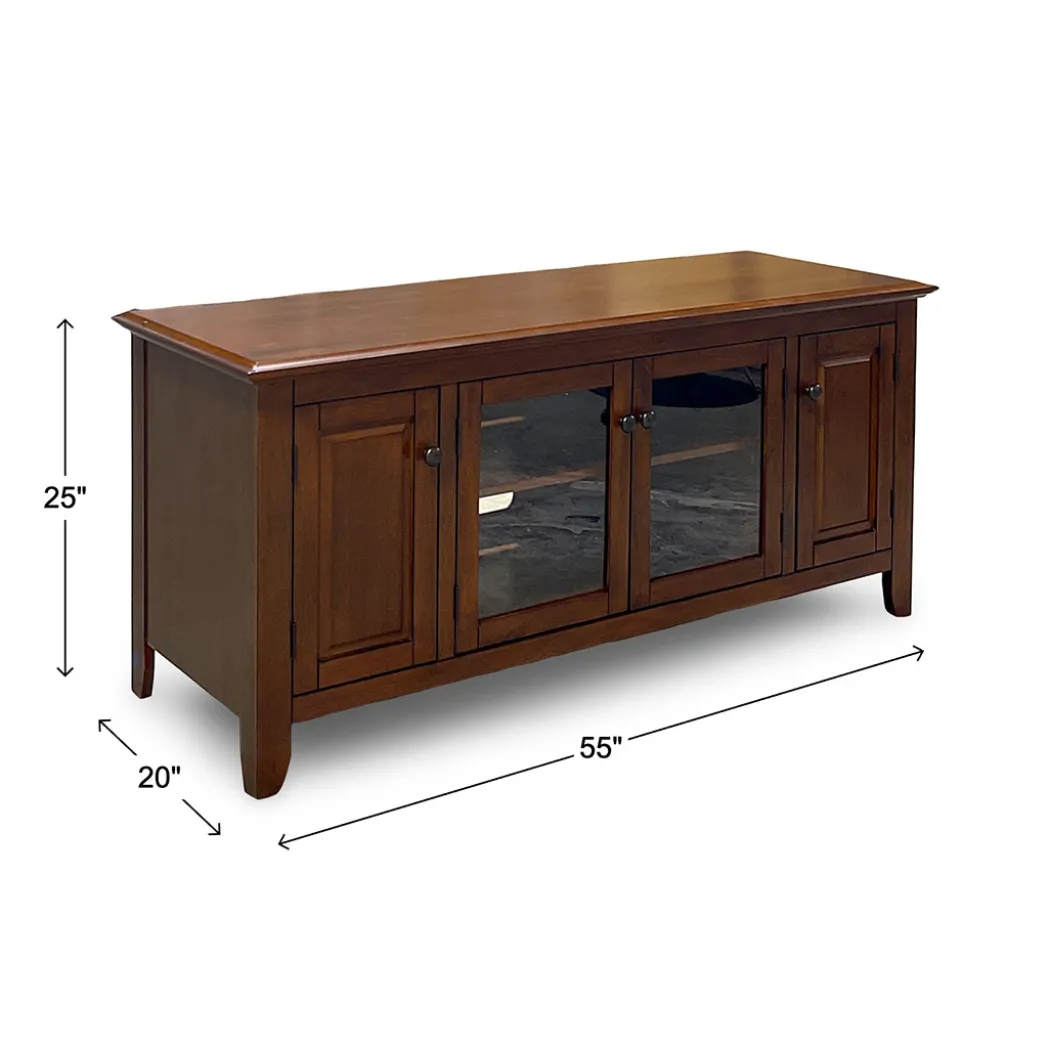 Pembroke TV Stand - Brown