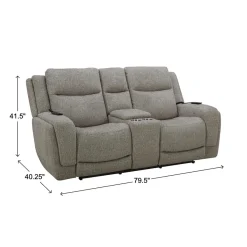 Penny Zero-G Power Reclining Loveseat w/ Heat & Massage
