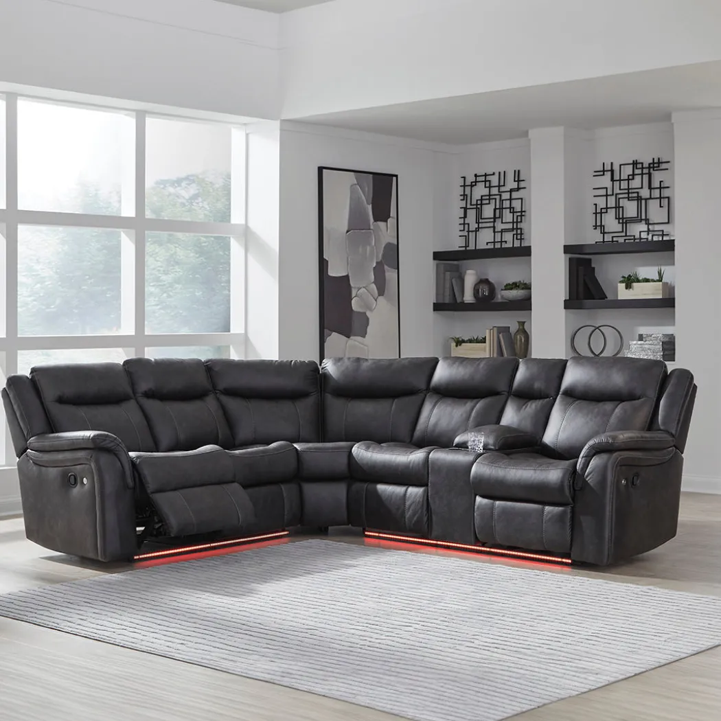 Perarrygin Reclining Sectional (2pc)