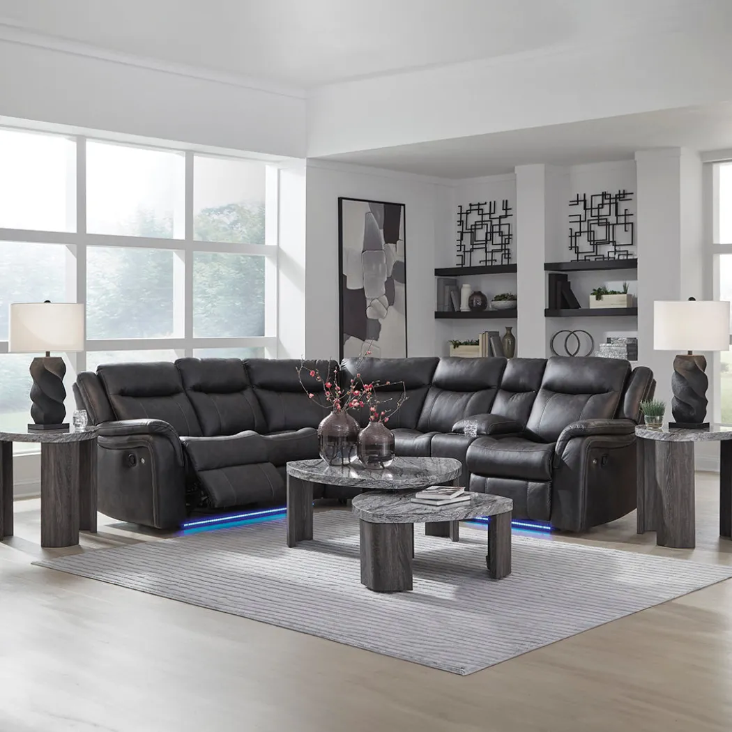 Perarrygin Reclining Sectional (2pc)