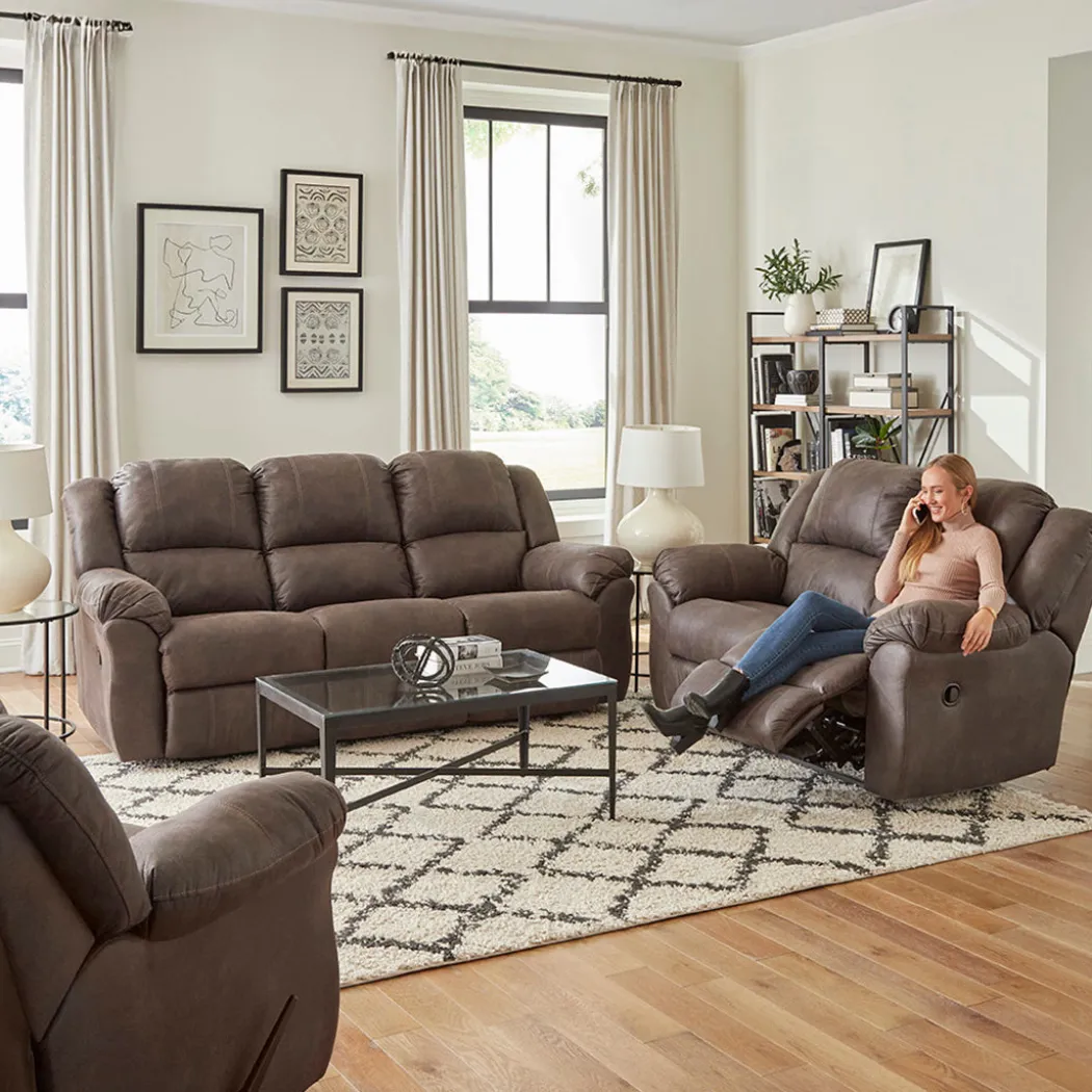 Phoenix Manual Reclining Loveseat
