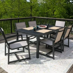 Portland Outdoor Dining Set (5pc)