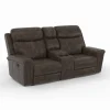 Quade Manual Reclining Loveseat with Console