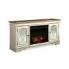 Realyn TV Stand with Fireplace