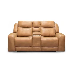 Reno Power Reclining Loveseat with Console