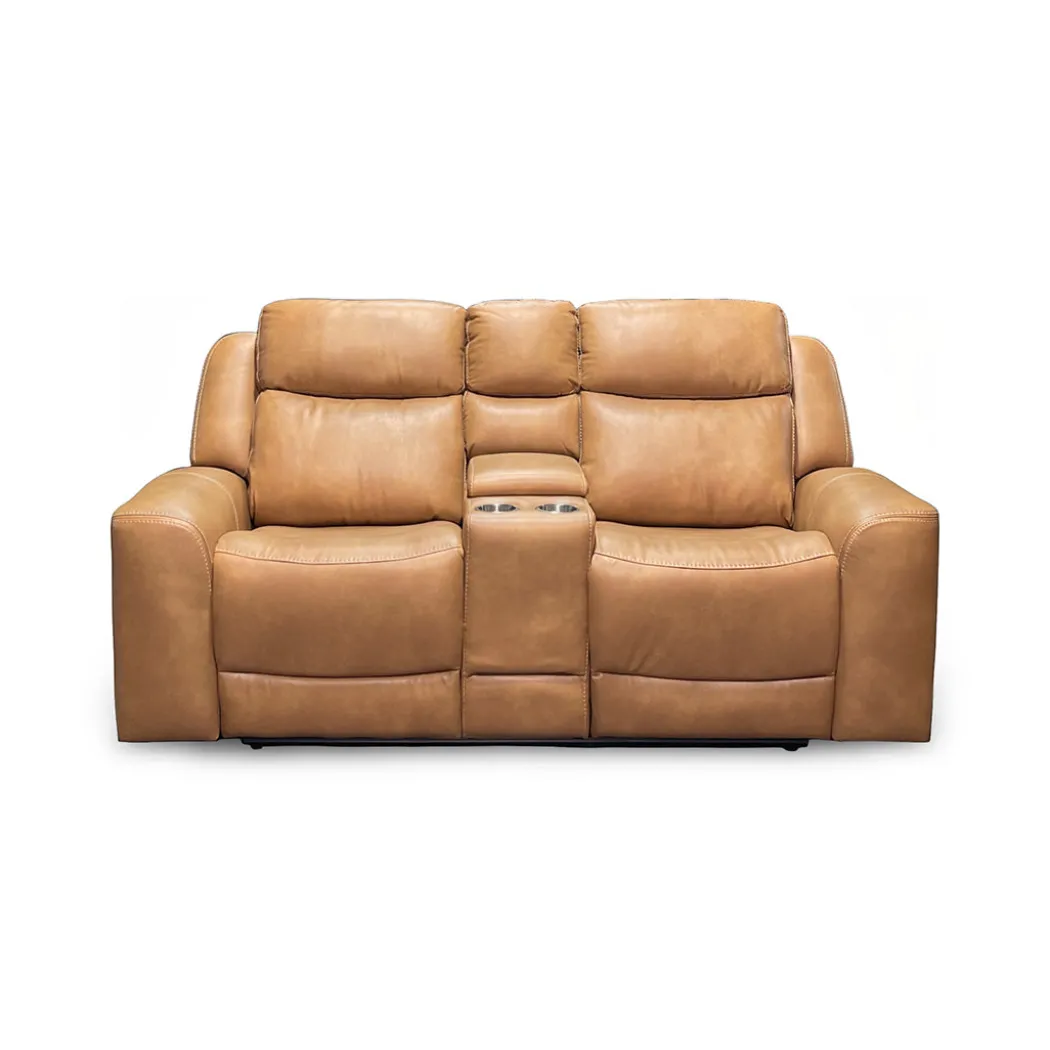 Reno Power Reclining Loveseat with Console