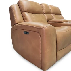 Reno Power Reclining Loveseat with Console