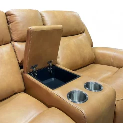 Reno Power Reclining Loveseat with Console