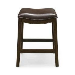 Rylan Upholstered Stool - Brown