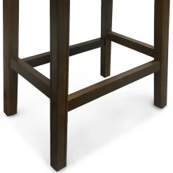 Rylan Upholstered Stool - Brown