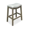 Rylan Upholstered Stool - Gray
