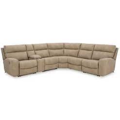 Sandra Power Reclining Sectional (6pc)