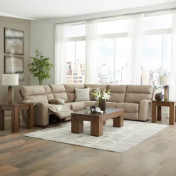 Sandra Power Reclining Sectional (6pc)