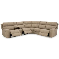 Sandra Power Reclining Sectional (6pc)