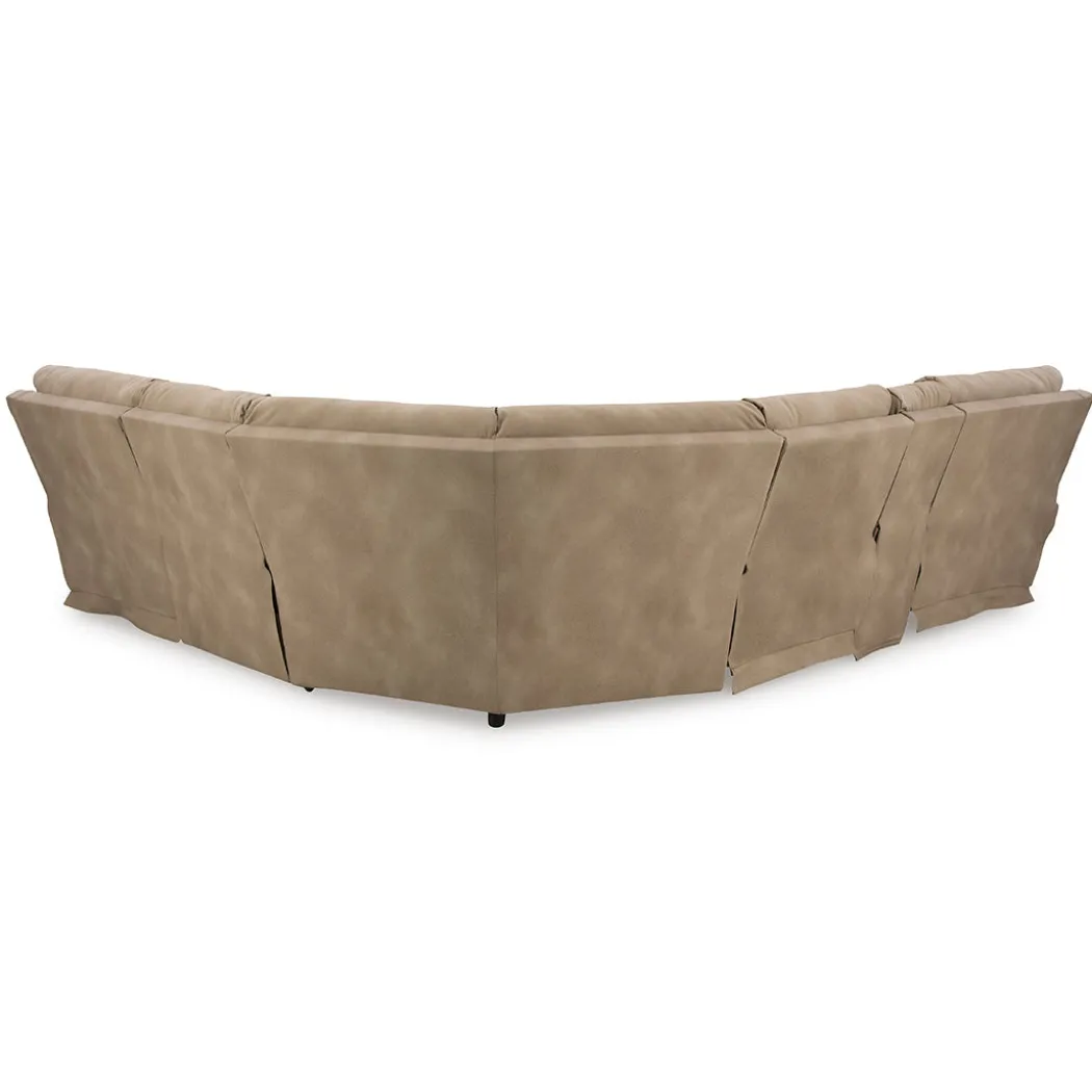Sandra Power Reclining Sectional (6pc)