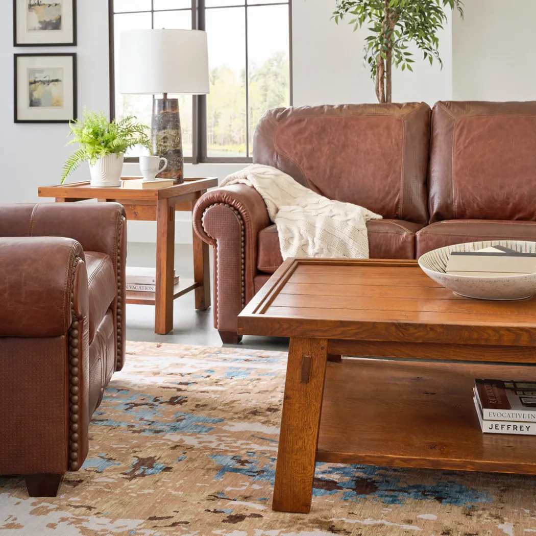 Santa Fe Leather Sofa