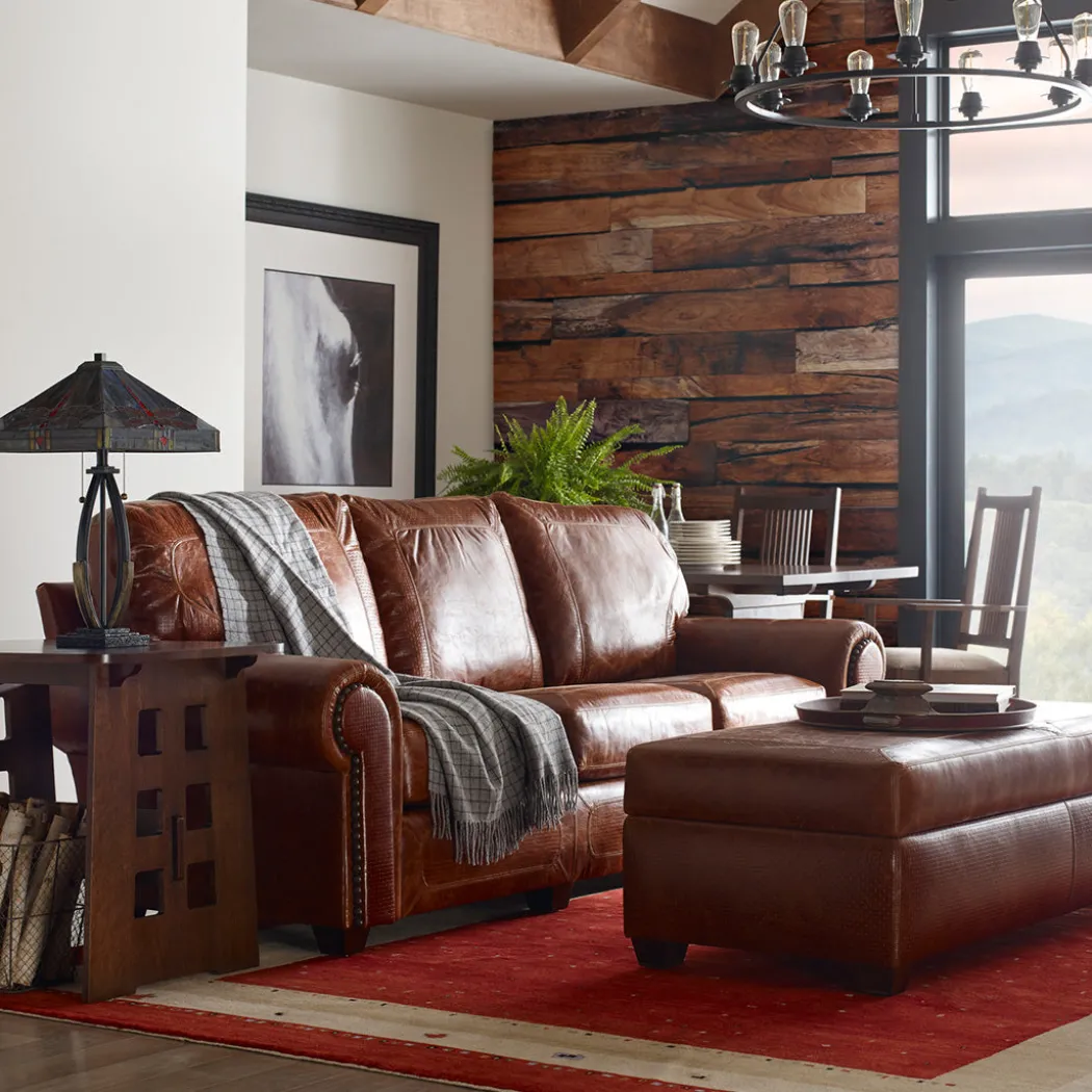 Santa Fe Leather Sofa