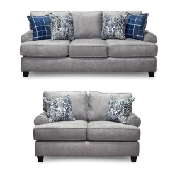 Savannah Sofa and Loveseat