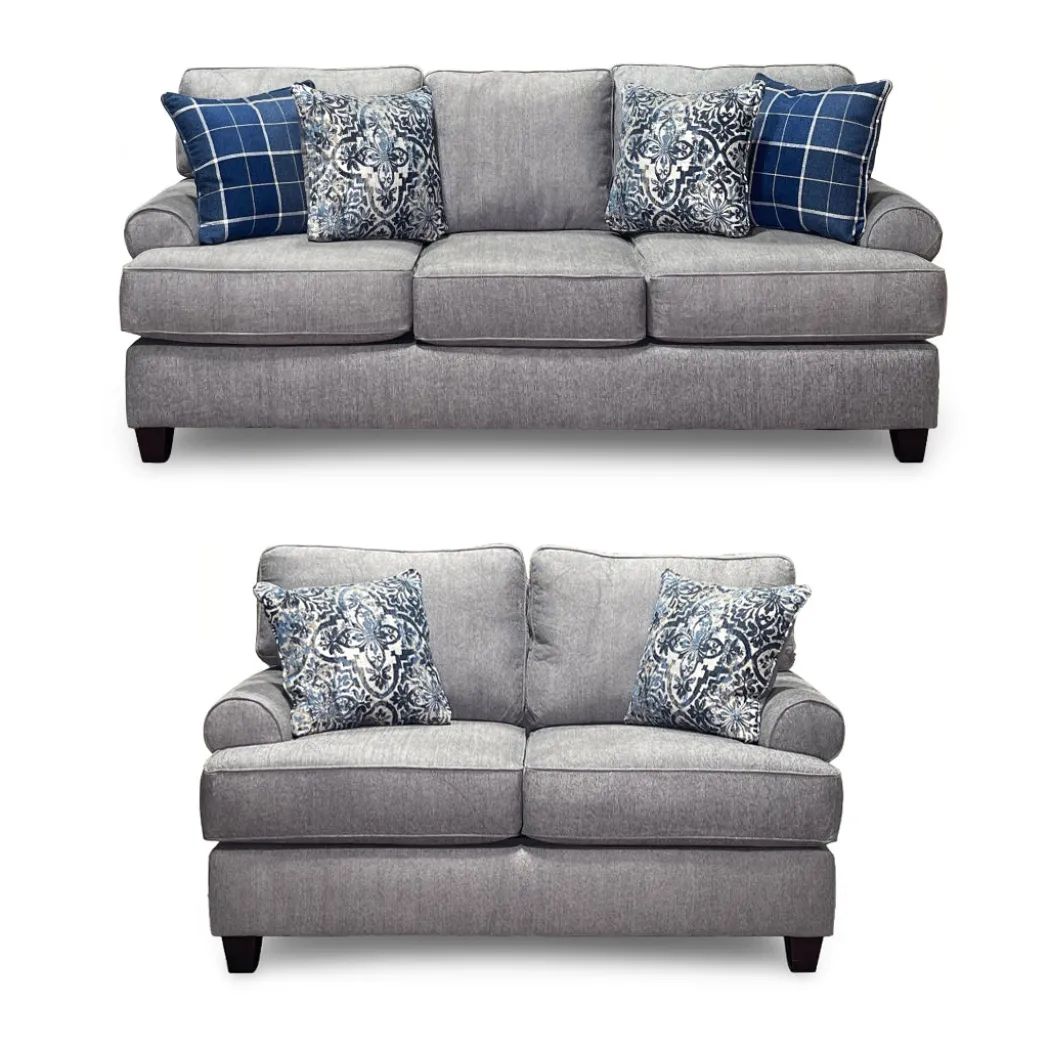 Savannah Sofa and Loveseat