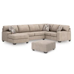 Seyler Sectional Left Chaise with Ottoman