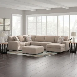Seyler Sectional Right Chaise with Ottoman