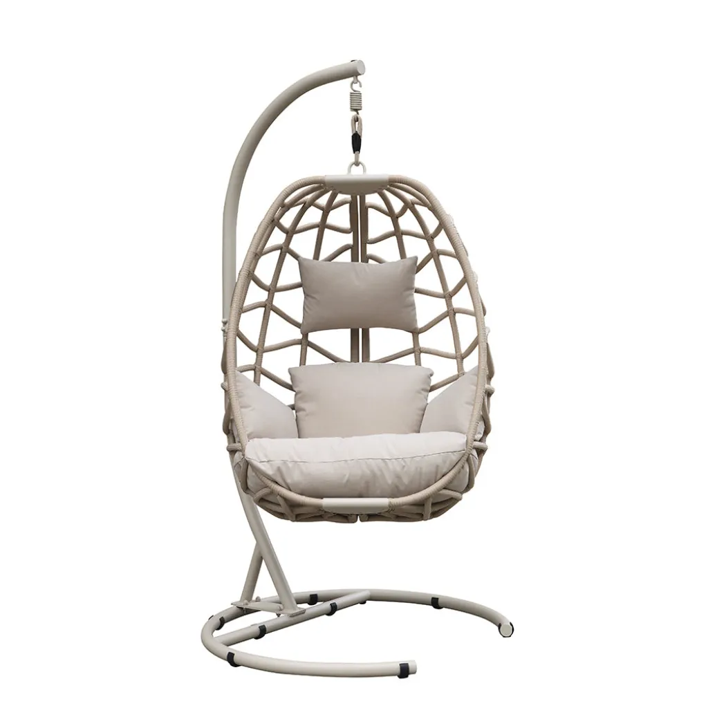 Single Basket Rope Chair