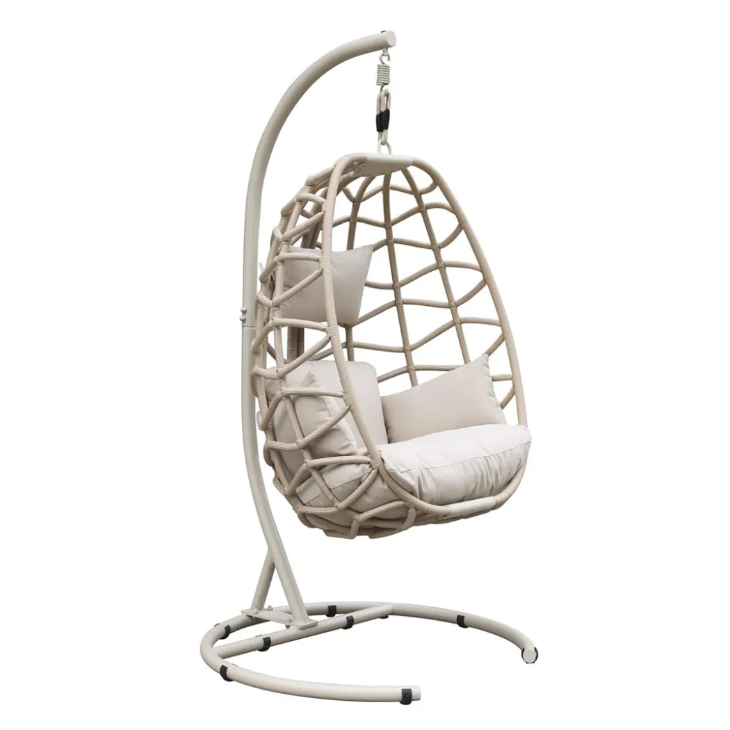 Single Basket Rope Chair