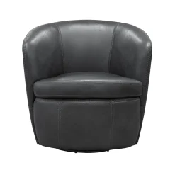 SoHo Leather Swivel Chair
