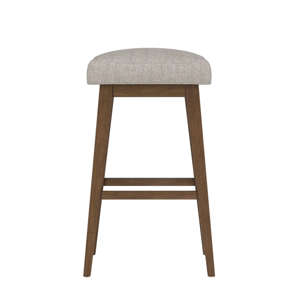 Square Bar Stool - Beige