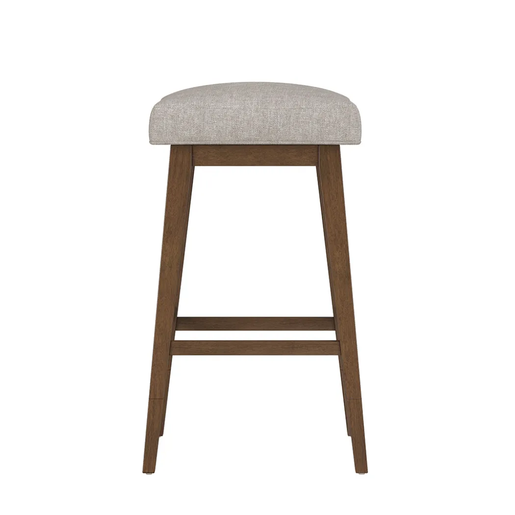 Square Bar Stool - Beige