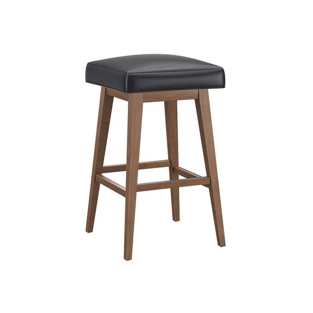 Square Bar Stool - Black