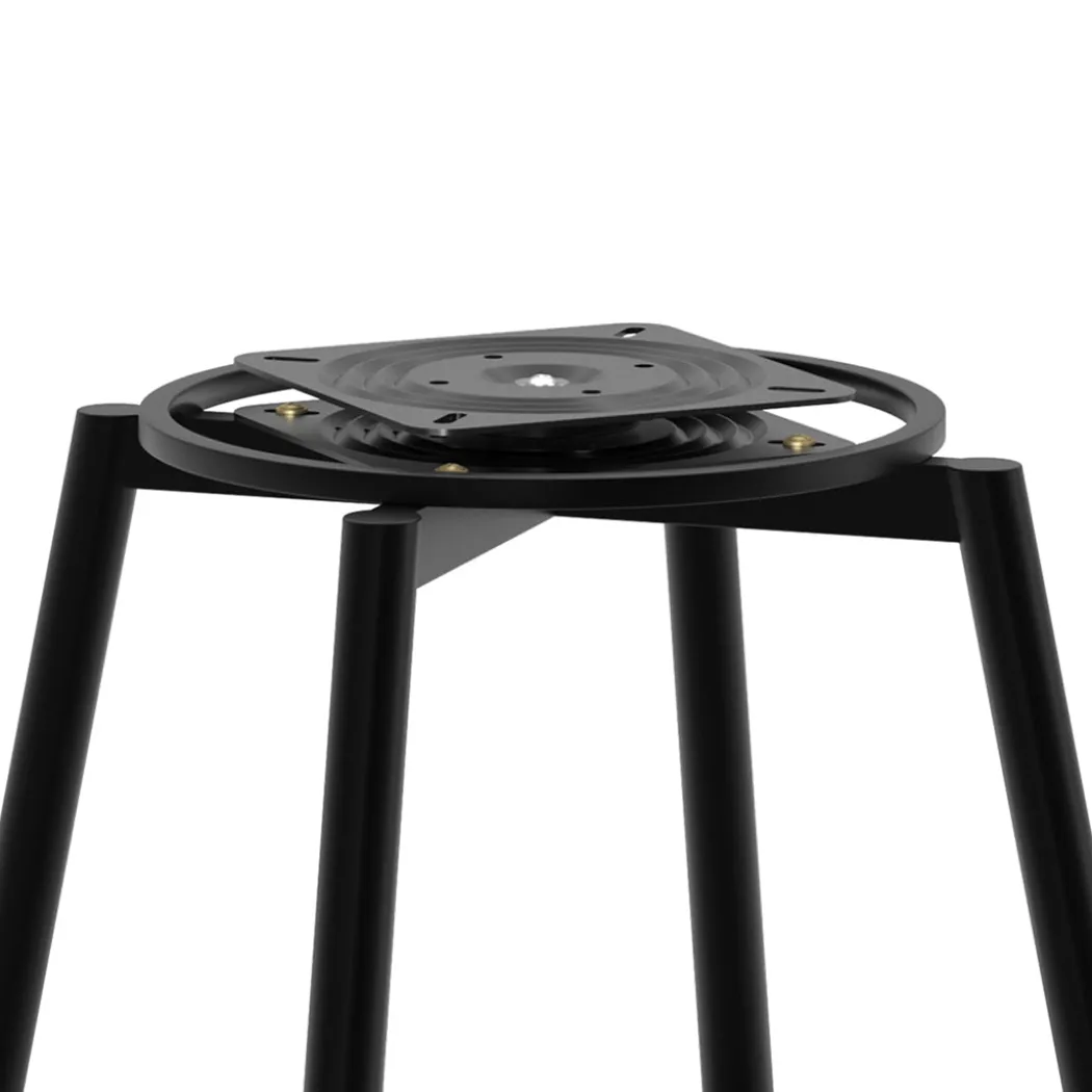 Square Bar Stool - Black