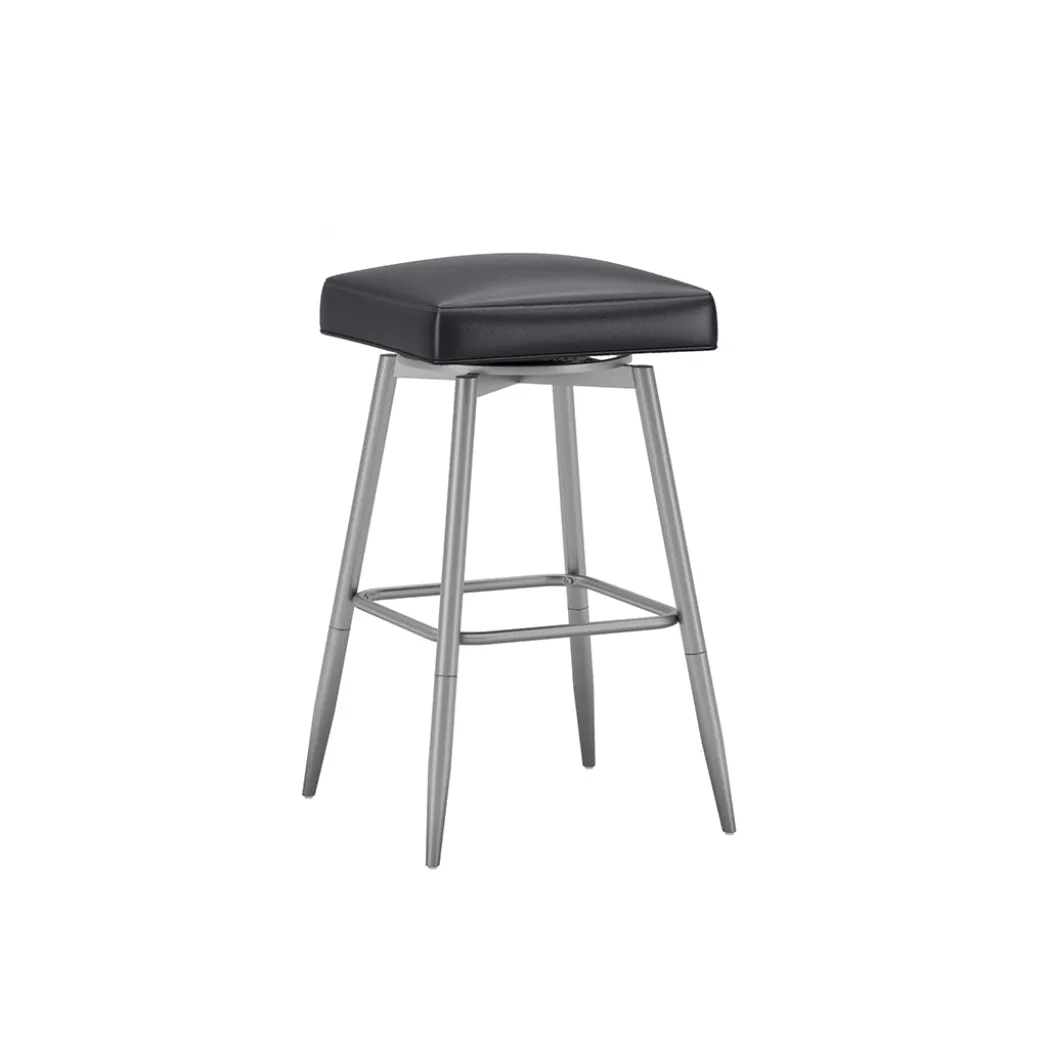 Square Bar Stool - Black