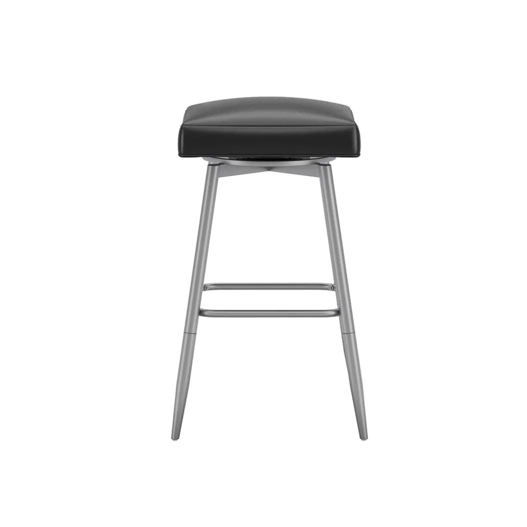 Square Bar Stool - Black