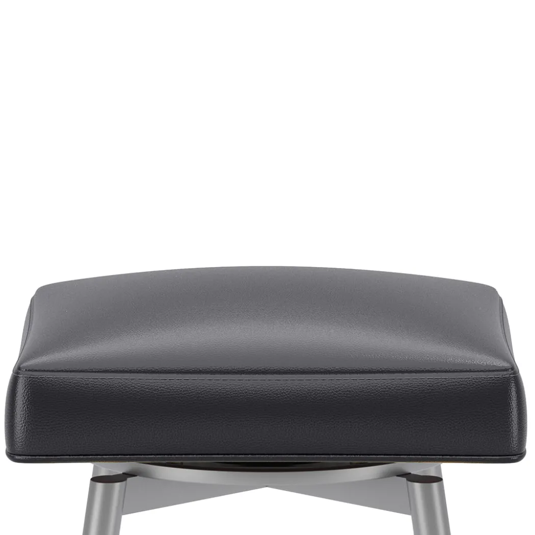 Square Bar Stool - Black