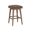 Square Bar Stool - Brown