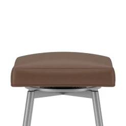 Square Bar Stool - Brown