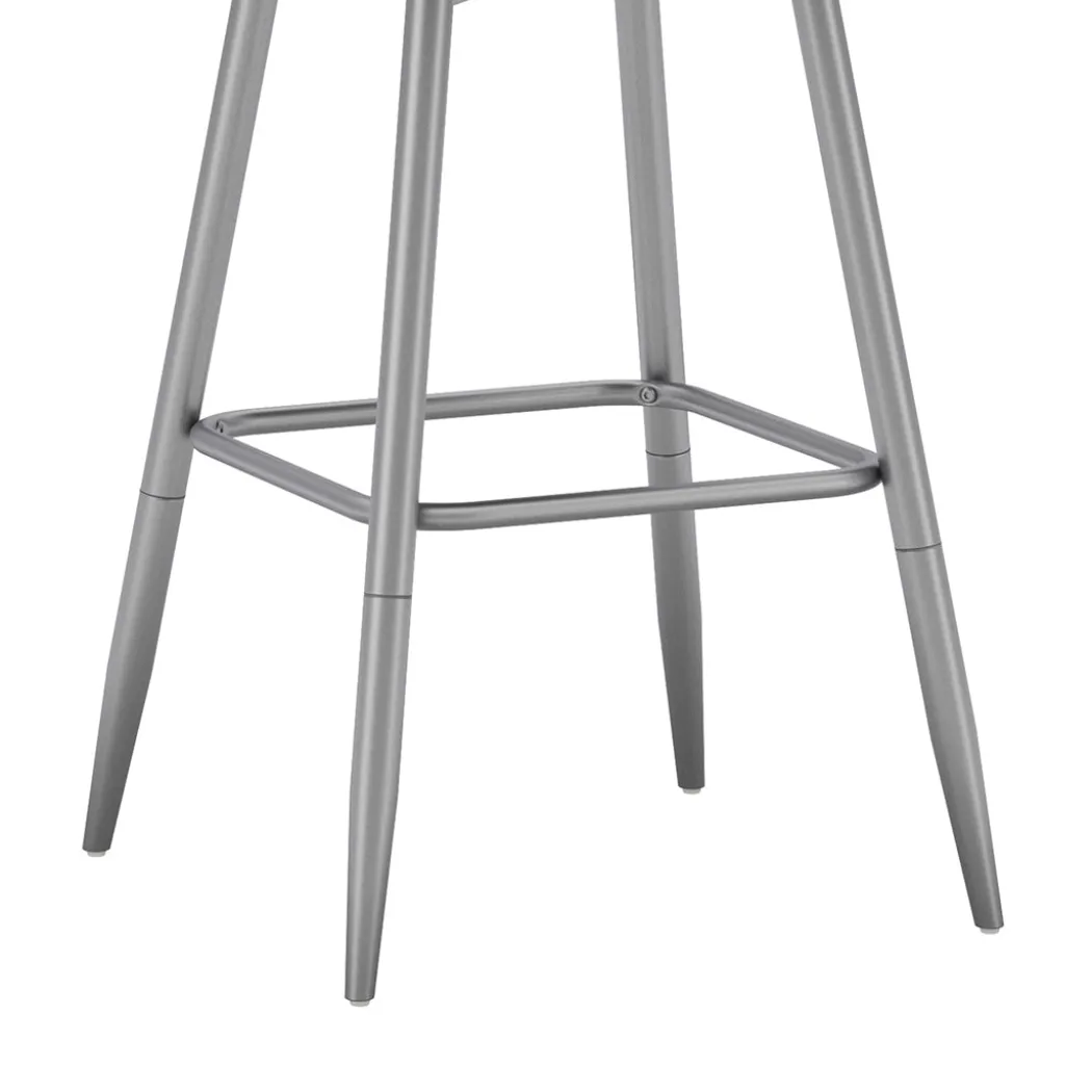 Square Bar Stool - Brown