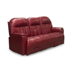 Suitably Leather Power Reclining Sofa