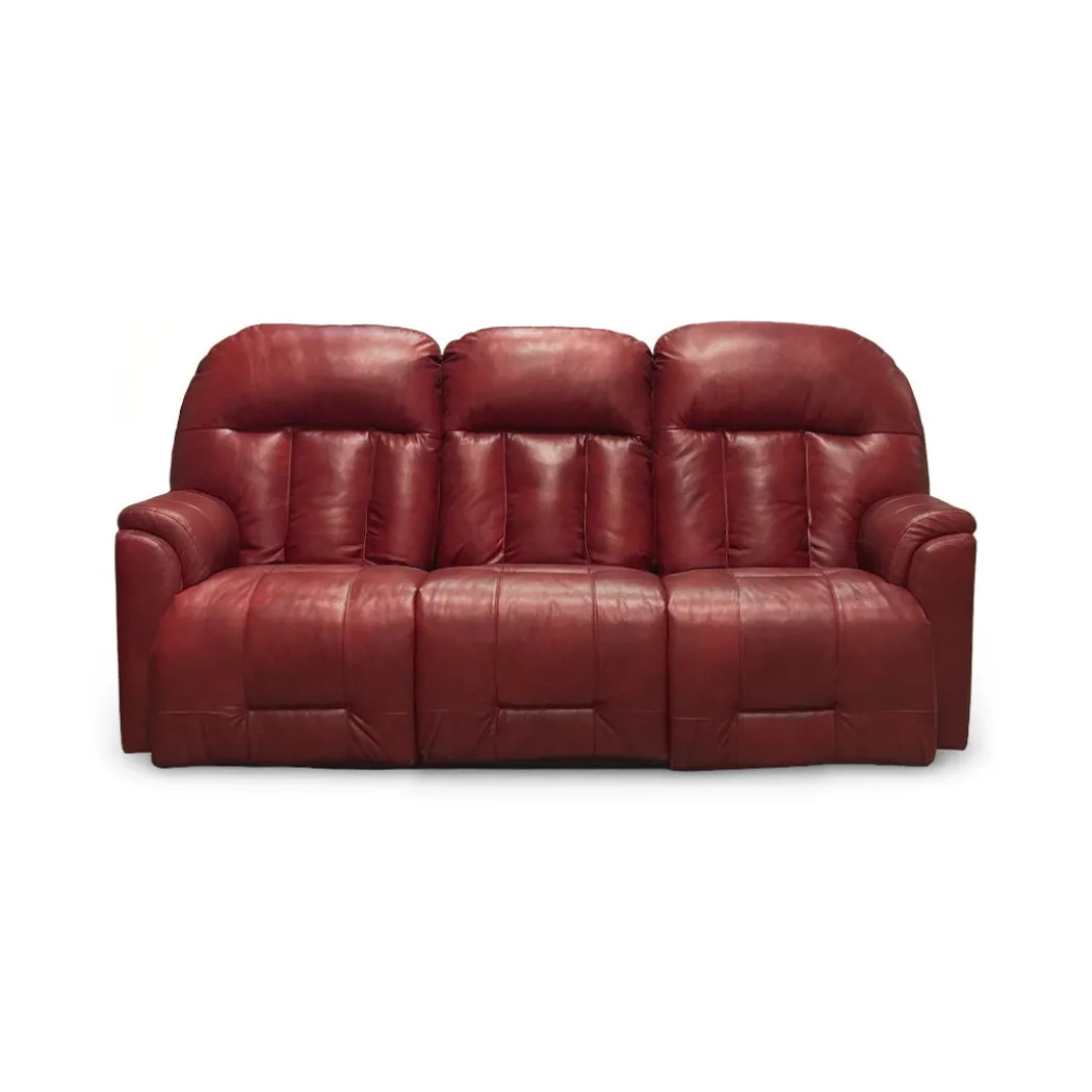 Suitably Leather Power Reclining Sofa