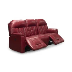 Suitably Leather Power Reclining Sofa