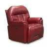 Suitably Leather Power Rocker Recliner
