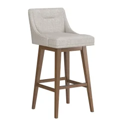 Tapered Bar Stool - Beige