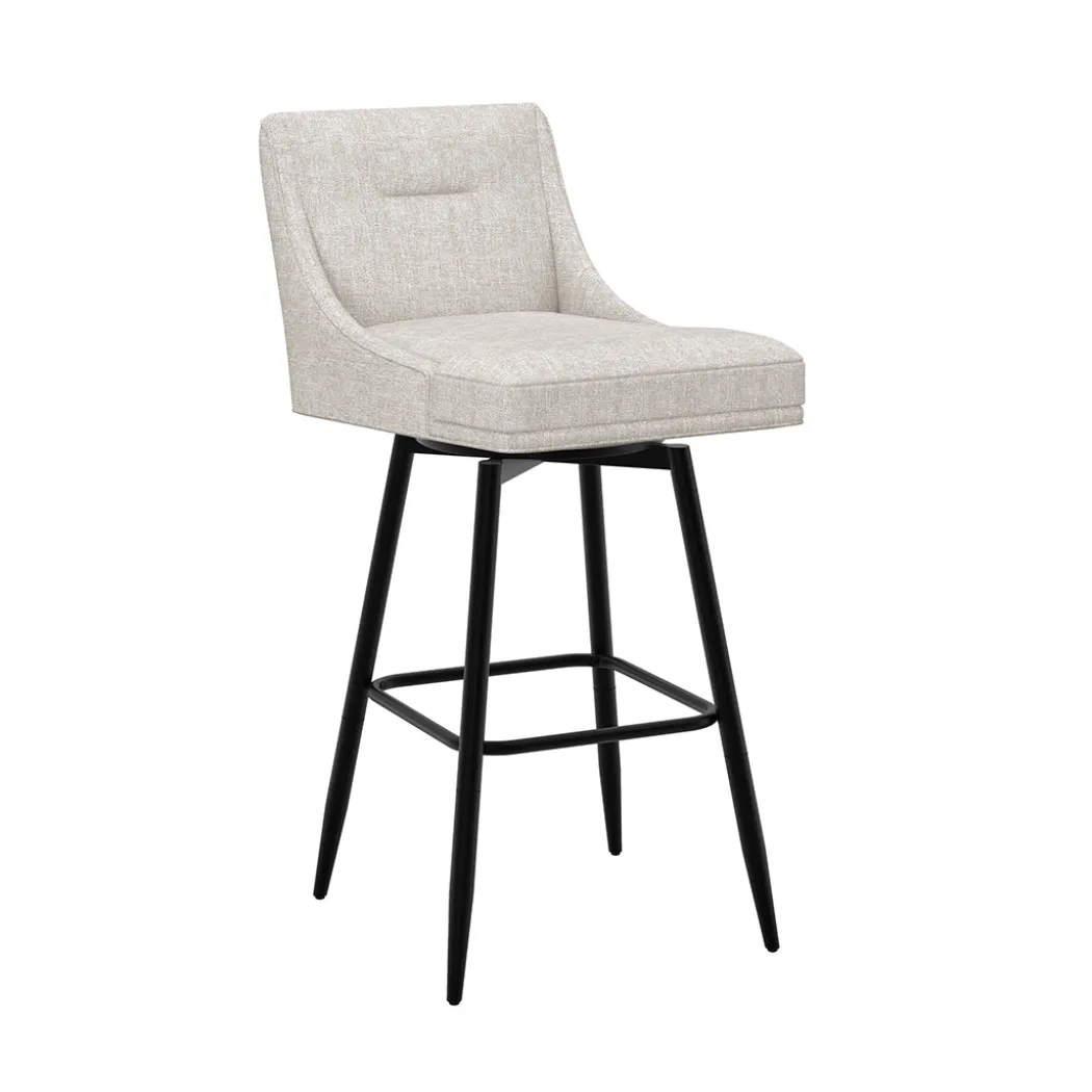 Tapered Bar Stool - Beige