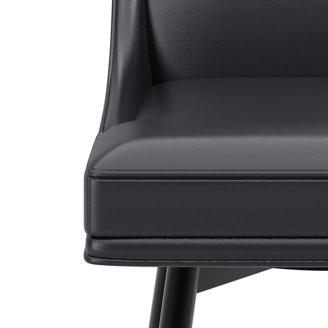 Tapered Bar Stool - Black