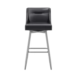 Tapered Bar Stool - Black