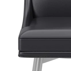 Tapered Bar Stool - Black