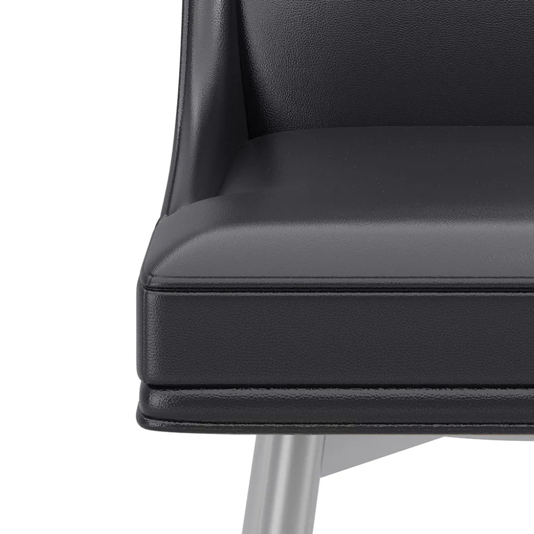 Tapered Bar Stool - Black